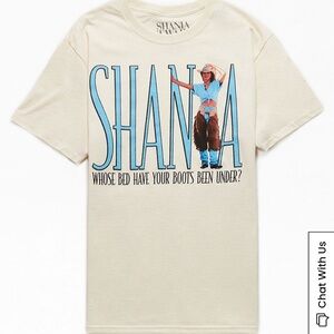 SHANIA TWAIN T shirt - size medium